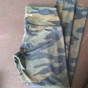 PINK Victoria's Secret Camouflage Leggings